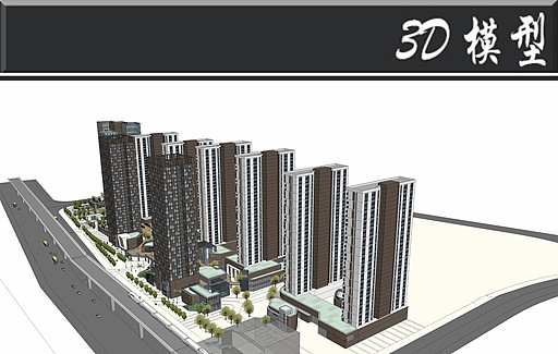 ��ɫϵС��¥��SUģ�� skp