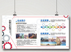 ��ҵ��չ�Ļ�ǽչ��