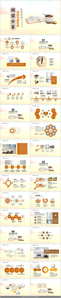 �������Ķ�����PPTģ��