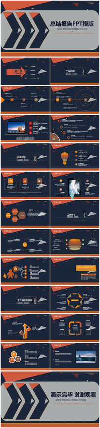 �ܽᱨ��PPTģ��