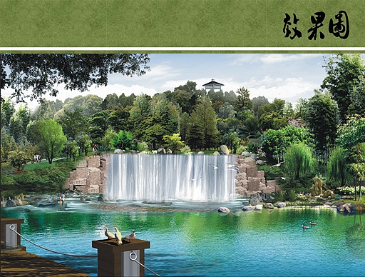 ��ɽ��ˮЧ��ͼ