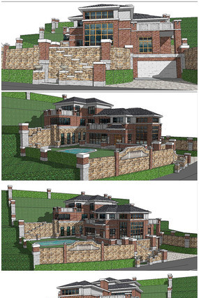 ��Ʒŷʽ����������SUģ skp