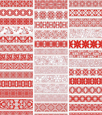 卷草花纹图案 卷草花纹图案