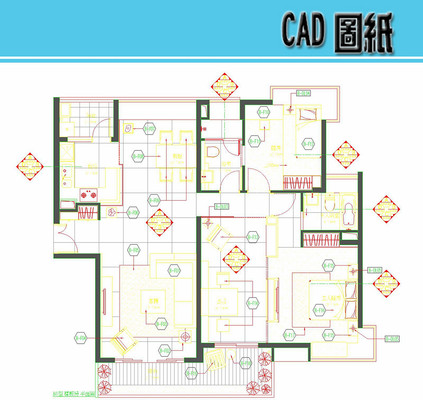 室内布置平面图