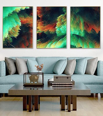 北欧抽象油画客厅装饰画 北欧抽象油画客厅装饰画