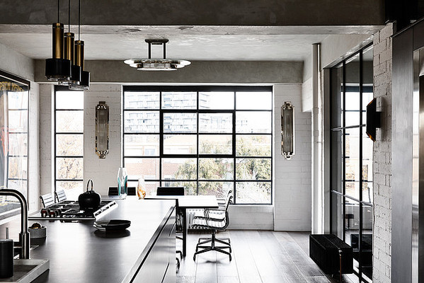 现代前卫风格的餐厅 现代前卫风格的餐厅