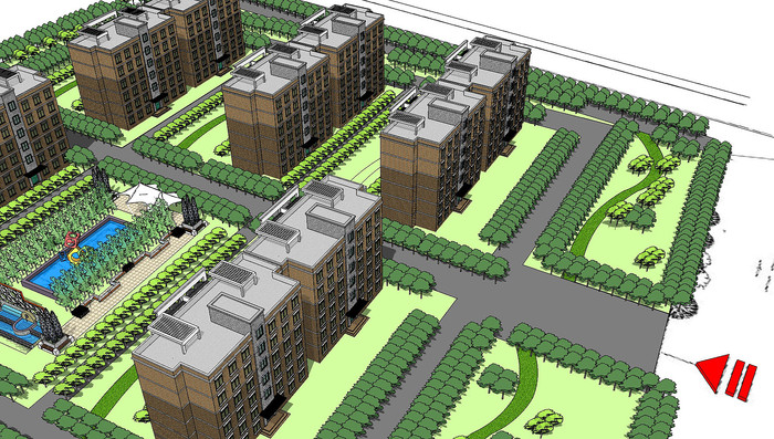 小区模型 小区模型
