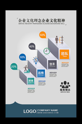 创意企业文化标语挂图 创意企业文化标语挂图