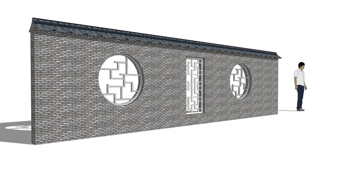 ��ʽΧǽSUģ�� skp