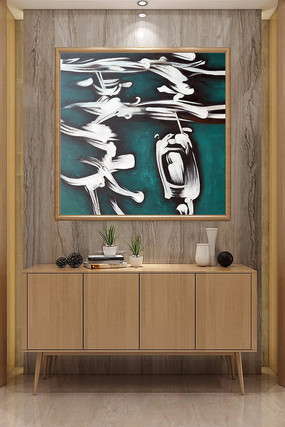 抽象艺术玄关 抽象艺术玄关