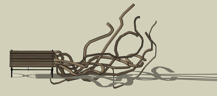 ����˹3D���ε���SUģ�� skp