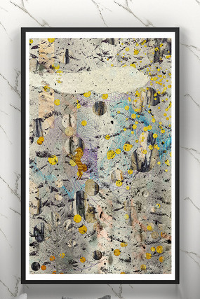 餐厅油墨画水墨油画装饰画 餐厅油墨画水墨油画装饰画