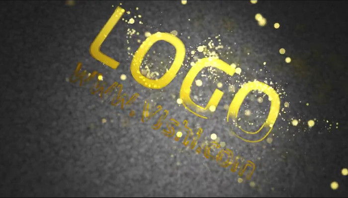 ������ɫ����logo��Ƶģ�� aep