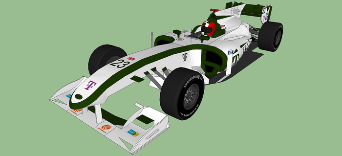 F12010汽车SU模型 F12010汽车SU模型