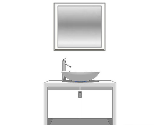 ��ɫ�ִ�����ϴ��̨ (2) skp