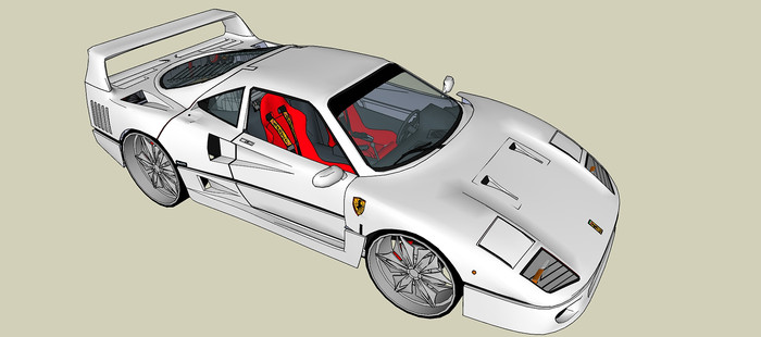 f40����SUģ�� skp