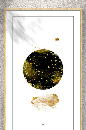 水墨装饰画水墨油画 水墨装饰画水墨油画