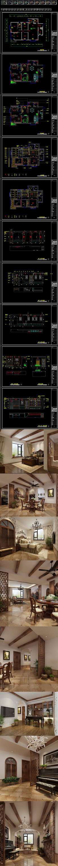 CAD԰װʩͼ