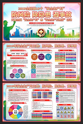 2019安全生产月宣传展板 2019安全生产月宣传展板