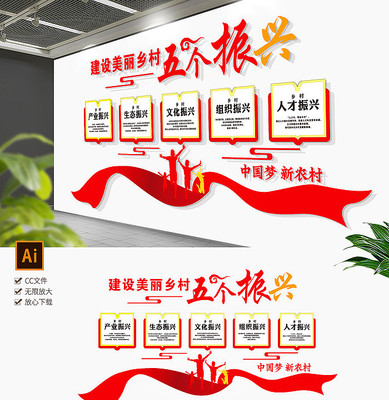 乡村振兴战略农村社区文化墙 乡村振兴战略农村社区文化墙