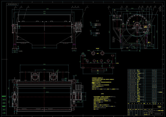 CTB-1230����Ͳʽ��ѡ��װ��ͼͼֽ CAD