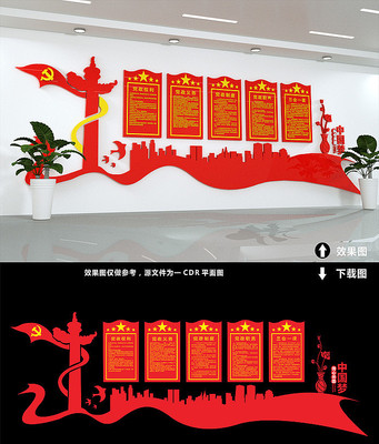 党员权利活动室文化墙 党员权利活动室文化墙