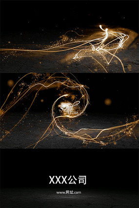 ��̹�Ч����logoչʾ��Ƶģ�� aep