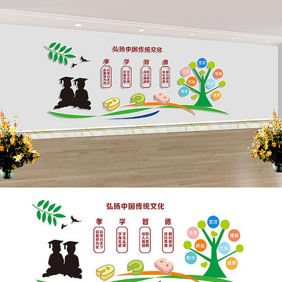 传统文化宣传展板 传统文化宣传展板