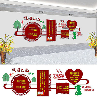 校园文化宣传展板 校园文化宣传展板