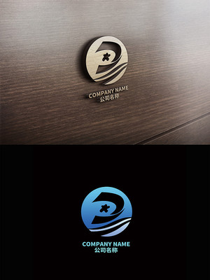 �Ƽ���ϢLOGO��� PSD