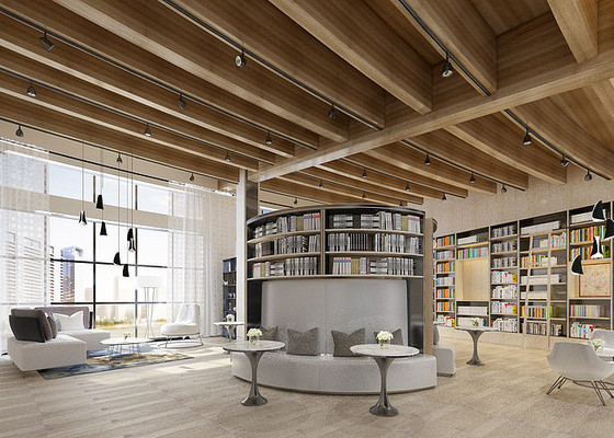 现代田园风格书店 现代田园风格书店