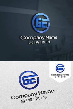 GE标志GELOGO设计 GE标志GELOGO设计