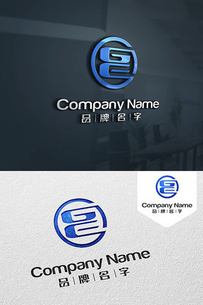 GE标志LOGO设计 GE标志LOGO设计