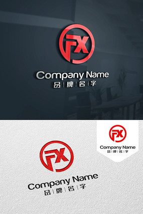 FX标志FXLOGO设计 FX标志FXLOGO设计
