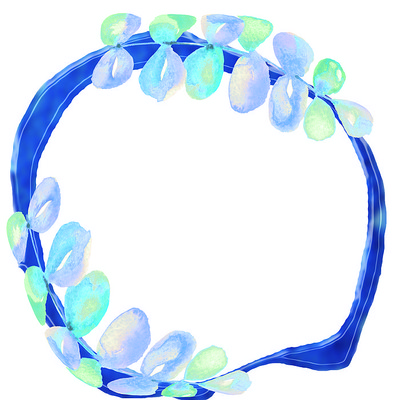 ��ɫ�ֻ滨�򱳾��߿� PSD