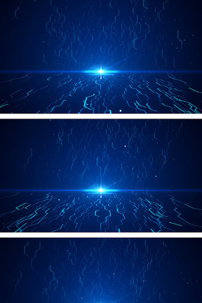 科技空间粒子方格地面峰会主题背景视频素材 科技空间粒子方格地面峰会主题背景视频素材