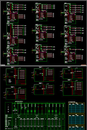 某综合购物中心强弱电气CAD施工图 某综合购物中心强弱电气CAD施工图