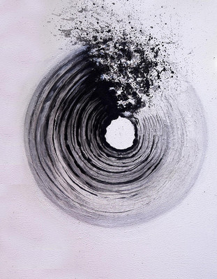 手绘抽象艺术油画装饰画 手绘抽象艺术油画装饰画