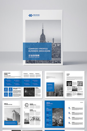 大气企业文化宣传册公司画册产品画册模板 大气企业文化宣传册公司画册产品画册模板
