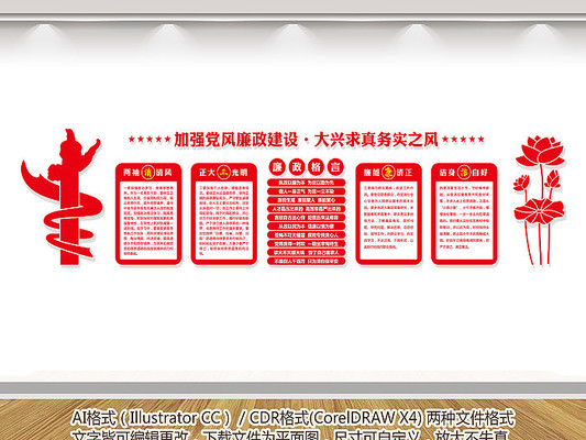 廉政文化宣传展板 廉政文化宣传展板