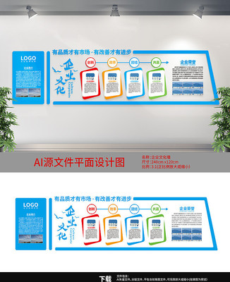 企业发展文化墙设计 企业发展文化墙设计