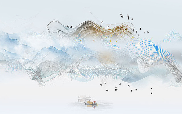 ��ʽʱ��ɽˮ����ǽ PSD