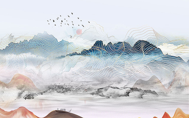 �߶˳���ʱ��ɽˮ����ǽ PSD