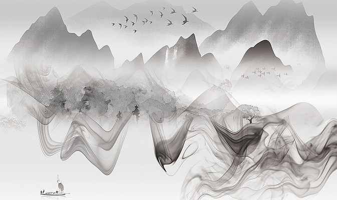 �߶�����ʽ����ɽ����ǽ PSD