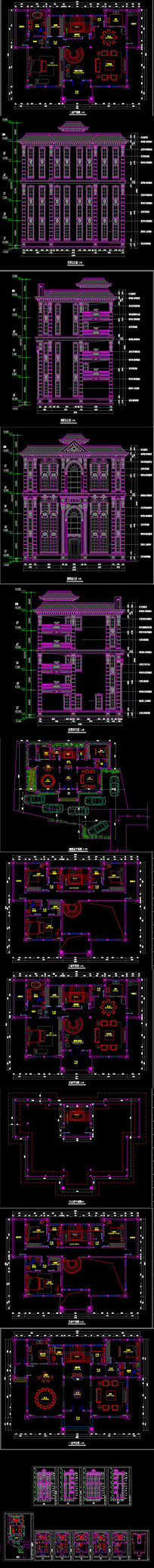 ȫ��ŷʽ����������CADʩ��ͼ