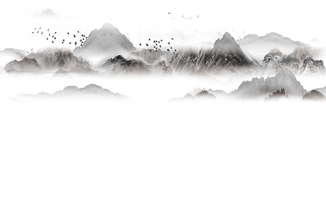 �����������ɽˮ����ǽ PSD