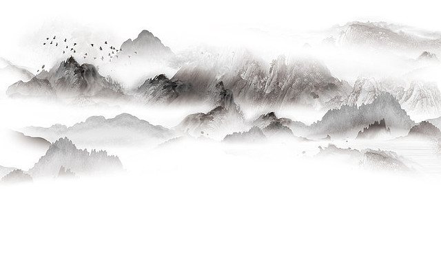 ���ڿ���ɽˮ����ǽ PSD