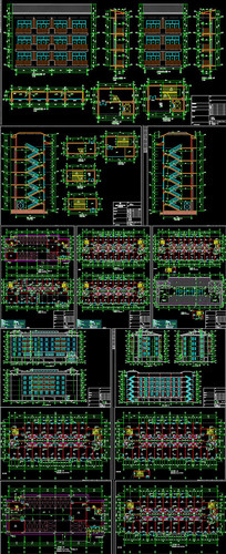 ����ʽ�칫¥CADͼֽ