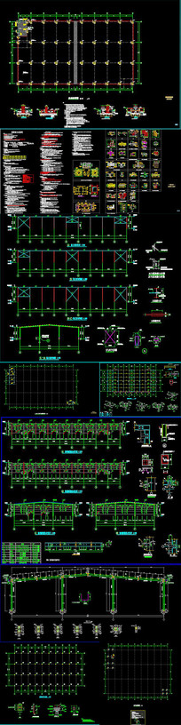 ���ʲֿ�ṹCADͼֽ