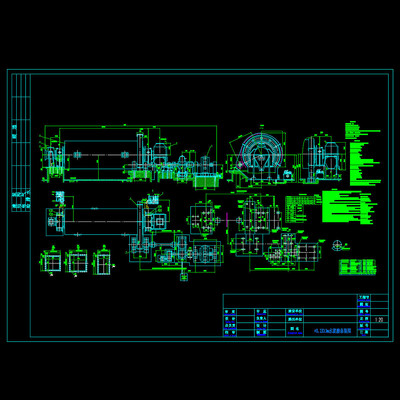 ˮ��ĥ��װͼCAD��еͼֽ CAD